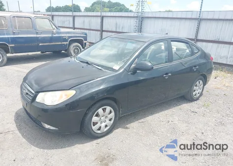 2009 Hyundai Elantra Gls/Se from USA, damaged, VIN KMHDU46DX9U673953